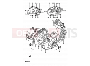 SUZUKI DR600R G (1986) 4 - CRANKCASE COVER