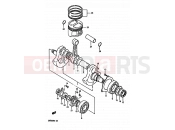 SUZUKI DR600R G (1986) 5 - CRANKSHAFT
