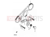 SUZUKI DR600R G (1986) 7 - BALANCER CHAIN