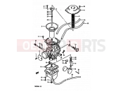 SUZUKI DR600R G (1986) 11A - CARBURETOR (MODEL J E24 E.NO.139616~/MODEL K E24)