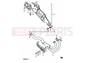 SUZUKI DR600R G (1986) 13 - MUFFLER (MODEL G/H/J)