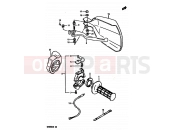 SUZUKI DR600R G (1986) 49 - RIGHT HANDLE SWITCH (MODEL H/J/K E18,MODEL K E24,E39)