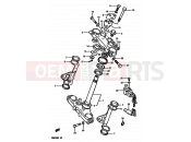SUZUKI DR600R G (1986) 38 - STEERING STEM
