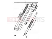 SUZUKI DR600S / DR600SU H (1987) 38 - FRONT FORK