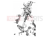 SUZUKI DR600S / DR600SU H (1987) 39 - STEERING STEM
