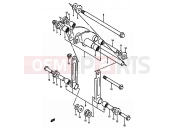 SUZUKI DR600S / DR600SU H (1987) 53 - REAR CUSHION LEVER
