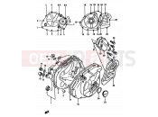 SUZUKI DR600S / DR600SU K (1989) 4 - CRANKCASE COVER
