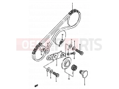 SUZUKI DR600S / DR600SU K (1989) 7 - BALANCER CHAIN
