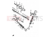 SUZUKI DR600S / DR600SU K (1989) 8 - CAM SHAFT-VALVE