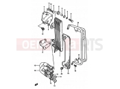 SUZUKI DR600S / DR600SU K (1989) 16 - OIL COOLER