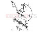 SUZUKI DR600S / DR600SU K (1989) 20 - KICK STARTER