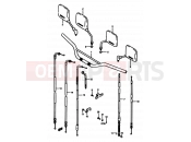 SUZUKI DR600S / DR600SU K (1989) 44 - HANDLEBAR-CABLE