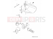 SUZUKI DR650S N (1992) 40 - RIGHT HANDLE SWITCH