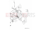 SUZUKI DR650S P (1993) 14 - OIL COOLER