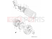 SUZUKI DR650S P (1993) 15 - CLUTCH (MODEL N/P)