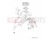 SUZUKI DR650SE S (1995) 47A - REAR FENDER (MODEL R/S)