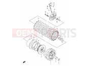 SUZUKI DR650SE K1 (2001) (E04,E17,E24,E34) 17 - CLUTCH