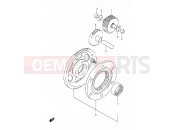 SUZUKI DR650SE K1 (2001) (E22) 6 - STARTER CLUTCH