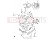 SUZUKI DR650SE K2 (2002) (E04,E17,E18,E24,E34) 1A - CYLINDER HEAD
