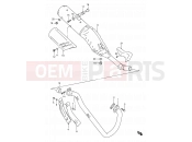 SUZUKI DR650SE K3 (2003) (E03,E28,E33) 12 - MUFFLER