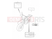 SUZUKI DR650SE K3 (2003) (E03,E28,E33) 42 - LABEL