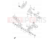 SUZUKI DR650SE K4 (2004) (E03,E28,E33) 31 - FOOTREST