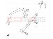 SUZUKI DR650SE K4 (2004) (E24) 33B - GRIP - CARRIER (MODEL K4/K5 E24)
