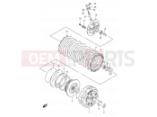 SUZUKI DR650SE K5 (2005) (E03,E28,E33) 16 - CLUTCH