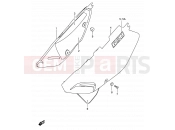 SUZUKI DR650SE K5 (2005) (E03,E28,E33) 36B - FRAME COVER (MODEL K3/K4/K5)