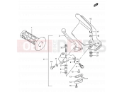 SUZUKI DR650SE K5 (2005) (E03,E28,E33) 40 - LEFT HANDLE LEVER