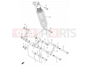 SUZUKI DR650SE K5 (2005) (E03,E28,E33) 50 - REAR CUSHION LEVER