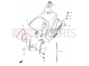 SUZUKI DR650SE K5 (2005) (E24) 34D - FUEL TANK (MODEL K5)