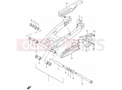 SUZUKI DR650SE K5 (2005) (E24) 49 - REAR SWINGING ARM