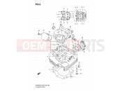SUZUKI DR650SE K6 (2006) (E03,E28,E33) 2 - CYLINDER HEAD