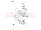 SUZUKI DR650SE K6 (2006) (E03,E28,E33) 17 - CLUTCH