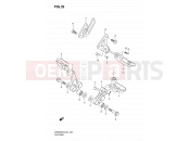 SUZUKI DR650SE K6 (2006) (E24) 32 - FOOTREST