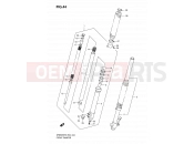 SUZUKI DR650SE K6 (2006) (E24) 44 - FRONT DAMPER