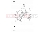 SUZUKI DR650SE K7 (2007) (E03,E28,E33) 34 - FUEL TANK (MODEL K6/K7)