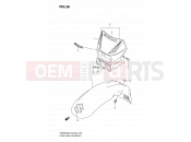 SUZUKI DR650SE K7 (2007) (E03,E28,E33) 38 - HEADLAMP HOUSING (MODEL K6/K7/K8)