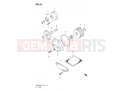 SUZUKI DR650SE K7 (2007) (E24) 14 - OIL PUMP