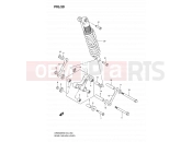 SUZUKI DR650SE K7 (2007) (E24) 50 - REAR CUSHION LEVER