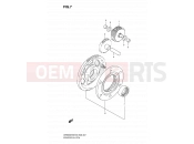 SUZUKI DR650SE K8 (2008) (E03,E28,E33) 7 - STARTER CLUTCH