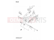 SUZUKI DR650SE K8 (2008) (E03,E28,E33) 50 - REAR SWINGING ARM