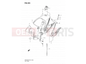 SUZUKI DR650SE K8 (2008) (E24) 34A - FUEL TANK (MODEL K8/K9)