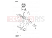 SUZUKI DR650SE K9 (2009) (E24) 6 - CRANKSHAFT