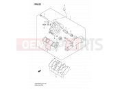 SUZUKI DR650SE K9 (2009) (E24) 52 - REAR CALIPER