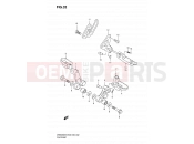 SUZUKI DR650SE L0 (2010) (E03,E28,E33) 32 - FOOTREST
