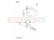 SUZUKI DR650SE L0 (2010) (E03,E28,E33) 40 - RIGHT HANDLE LEVER