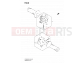 SUZUKI DR650SE L0 (2010) (E24) 29 - HANDLE SWITCH