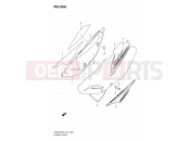 SUZUKI DR650SE L0 (2010) (E24) 36A - FRAME COVER (MODEL K8/K9/L0)